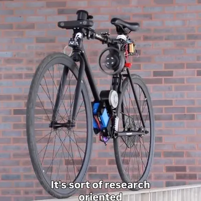 Students Create a Self-Balancing, Self-Driving Bicycle