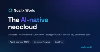 Show HN: Scalix World – AI native Neo cloud