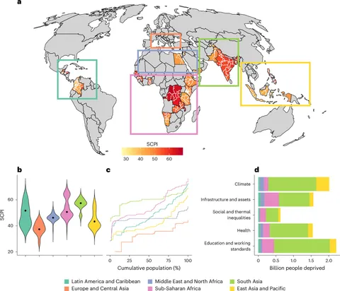 Heat vulnerability follows more than temperature, and this global map exposes the overlooked fault lines