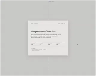 We finally learned to center a div, then browsers added sidebars