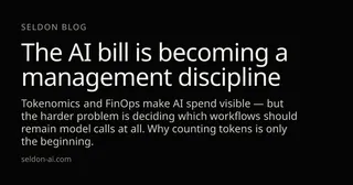 AI Bill as a Management Discipline