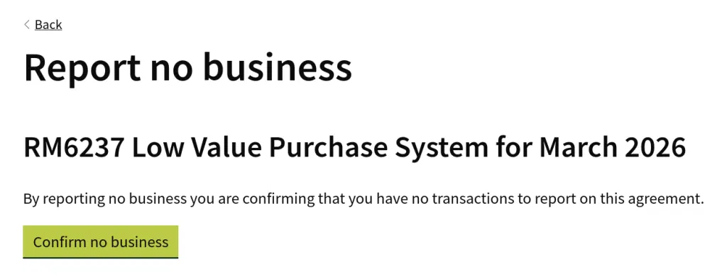 The UK Government's Low Value Purchase System Is a Waste of Time