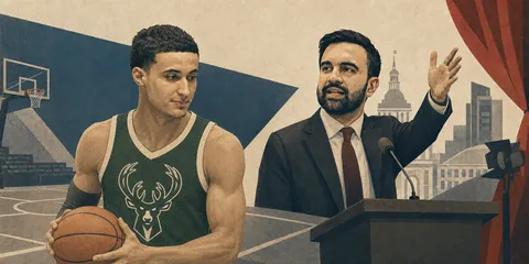 Kyle Kuzma Calls a Foul on Mamdani