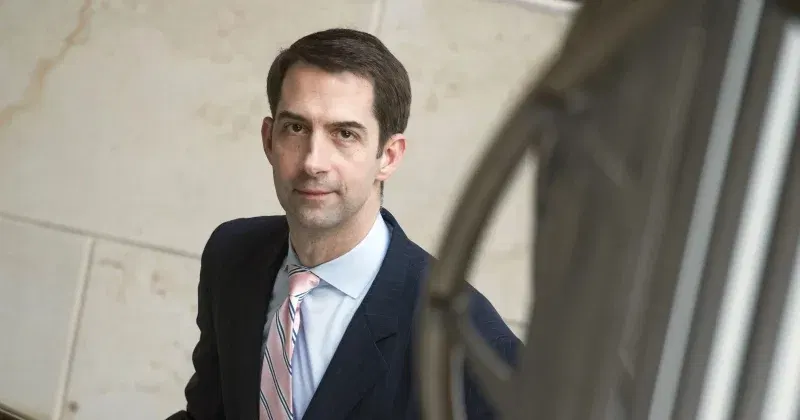 Senator Tom Cotton urges sanctions on Persian Gulf Strait Authority over Iran tolls