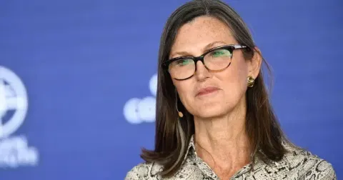 ARK Invest’s Cathie Wood says institutions buy Bitcoin dip as weak holders exit