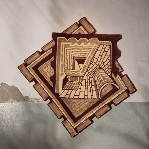 Renesa's brick-like rug collection explores architecture beyond buildings