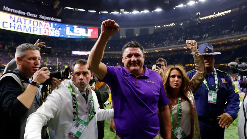 Geaux Tigahs, again: Ed Orgeron returns to LSU, joining Lane Kiffin’s chaos crew on the Bayou