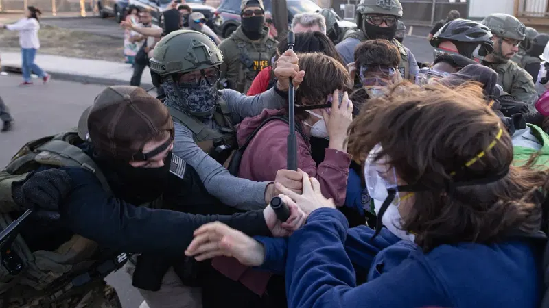 FBI arrests protester who threatened to kill ICE officer's family at NJ detention center protest, Blanche says