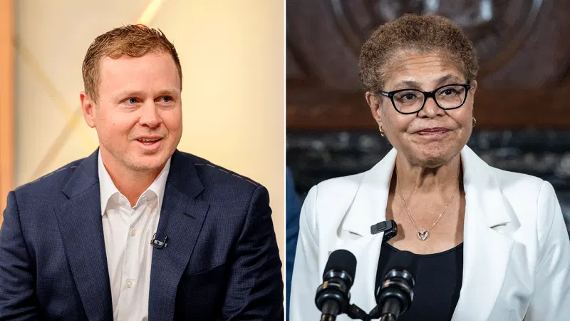 Spencer Pratt accuses LA Mayor Karen Bass of breaking election law by campaigning near ballot box
