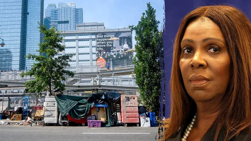 Letitia James faces scrutiny after New York City spends $81,700 per homeless person amid shelter scandals