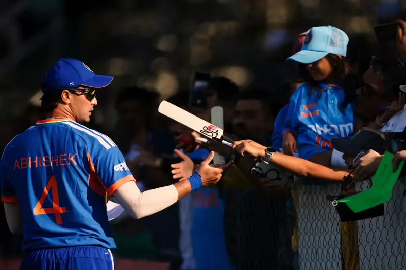 Abhishek Sharma scripts history, enters Indian cricket's record books