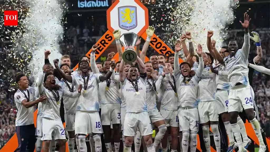 Prince William, Tom Hanks celebrate as Aston Villa end 30-year trophy drought