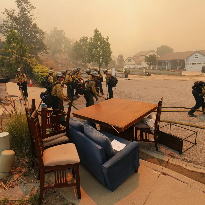 Activity Slows in Sandy Fire in Simi Valley. Evacuation Orders Remain.