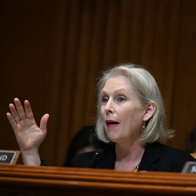 Sen. Gillibrand of New York Clashes With Sean Duffy Over Funding Freeze