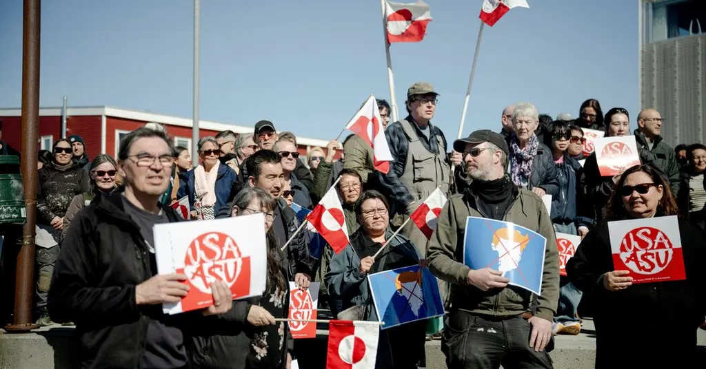 In Greenland, Protesters Denounce Opening of Bigger U.S. Consulate