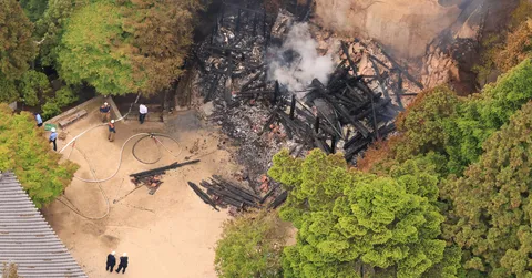 Fire Destroys Sacred Buddhist Hall in Japan that Housed ‘Eternal Flame’
