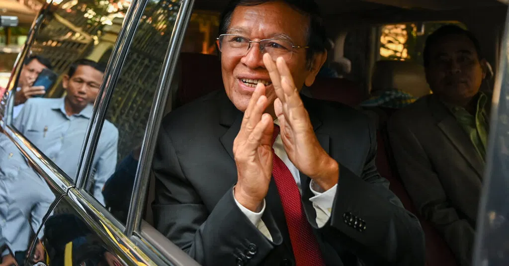 Cambodia’s Leader Pardons Top Opposition Politician Kem Sokha