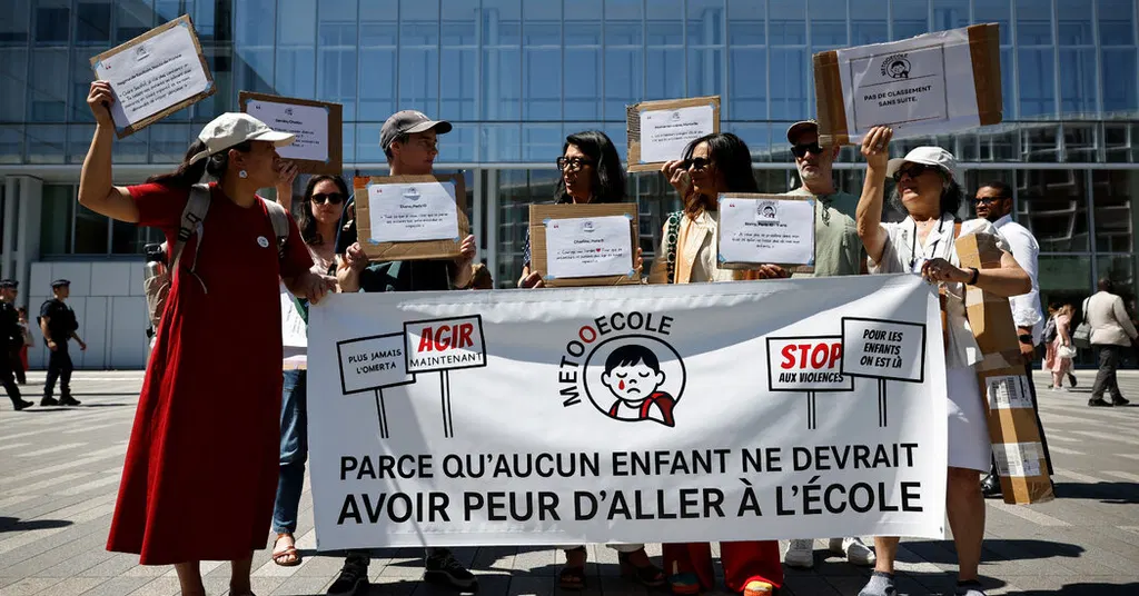 Paris School Worker Tried for Child Abuse in Widespread Assault Inquiry