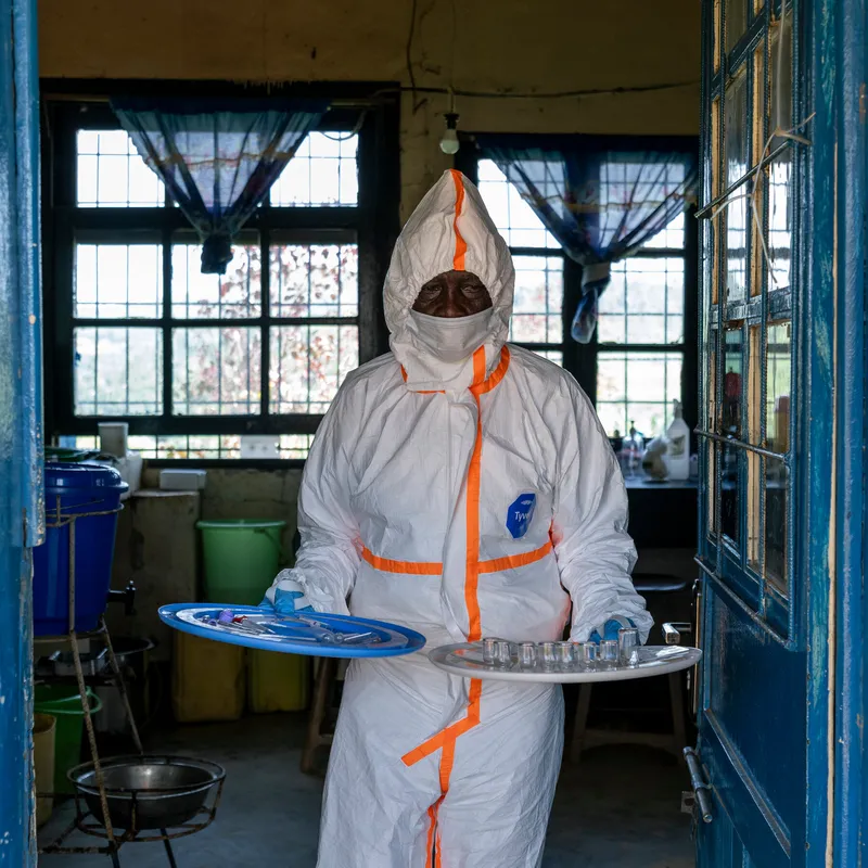 Inside an Ebola Ward, and a Roadblock for Trump’s $1.8 Billion Fund