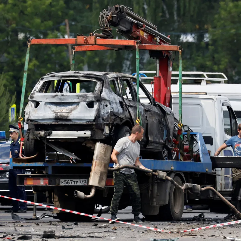 Senior Russian Military Official Is Killed in Car Explosion Near Moscow