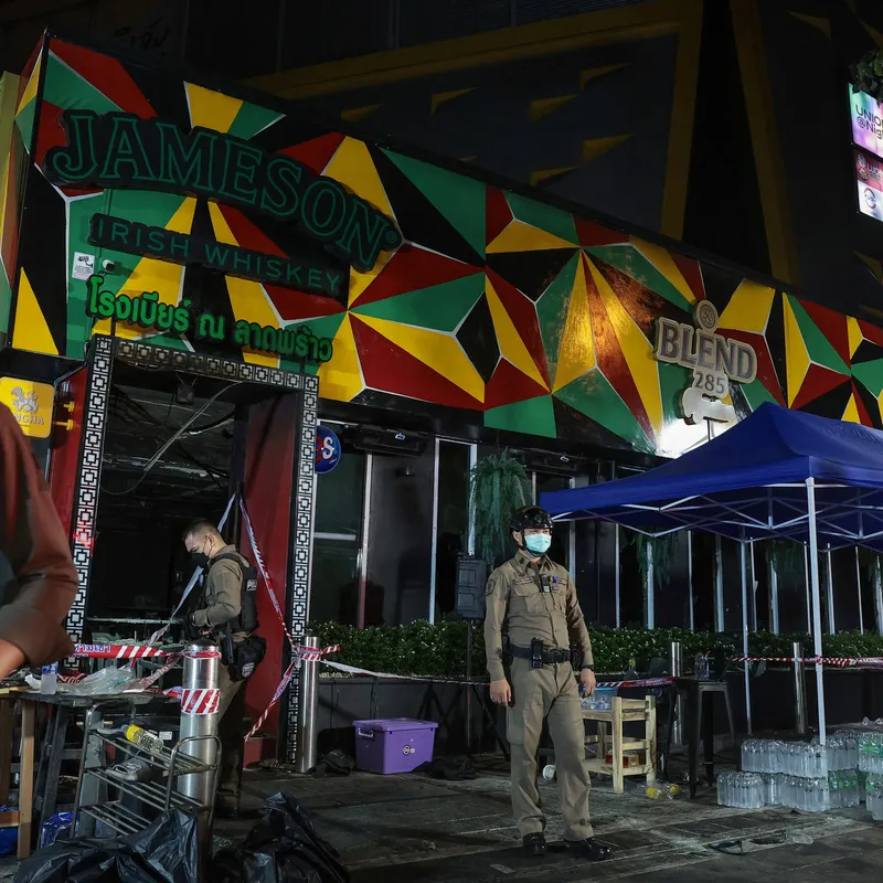 Fire in Bangkok Pub Kills Dozens
