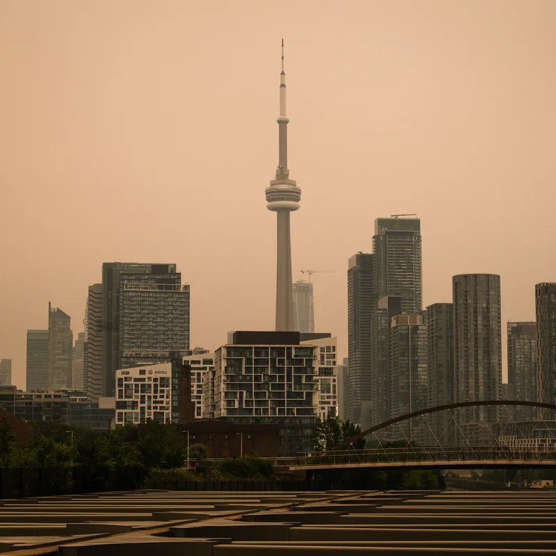 Wildfires Rage in Ontario as Smoke Affects Toronto’s Air Quality