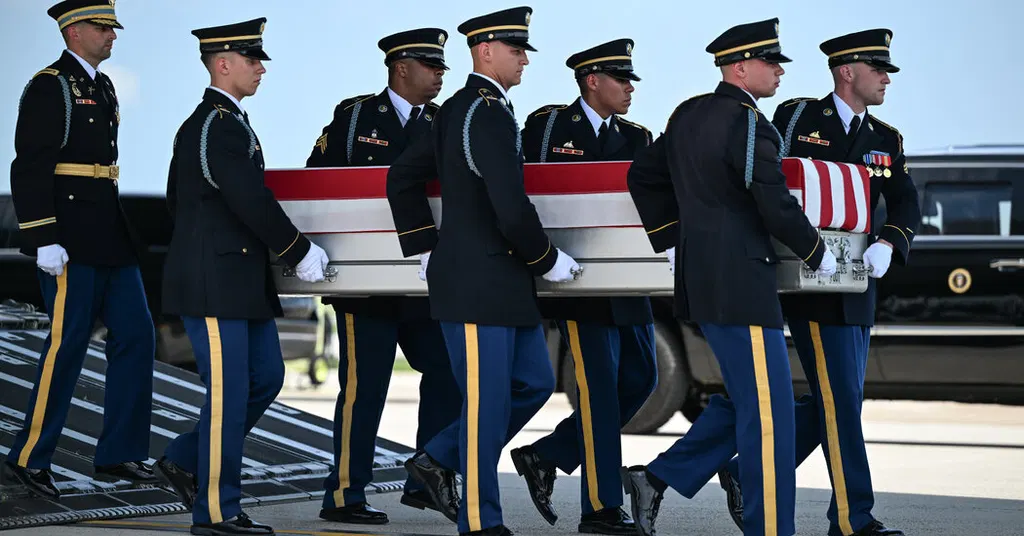 Number of U.S. Troop Deaths in Iran War Appears Lower on Pentagon Website