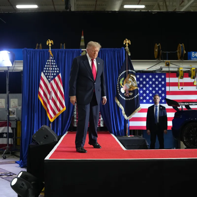 Trump Blames Affordability Problems on Biden in Michigan Speech