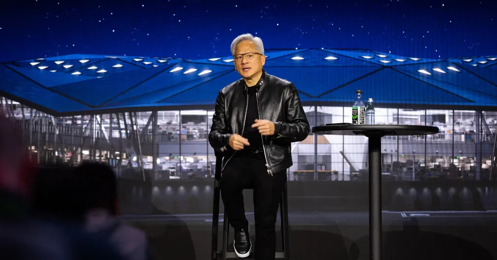 Jensen Huang took a surprise call from President Trump onstage at the All-In Summit on Monday in LA, where the two dismissed fears of an AI takeover (New York Times)