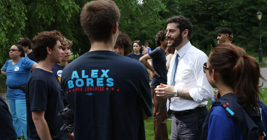 New York State Assemblyman Alex Bores launches Who Decides, a nonprofit that raised $10M and aims to raise another $20M in 2027 to shape Democratic AI policy (New York Times)