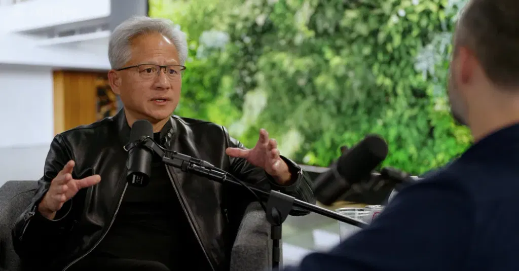 Q&A with Jensen Huang on AI creating more jobs than it destroys, pushing back against AI doomerism, Chinese open models, the Hugging Face acquisition, and more (Ezra Klein/New York Times)