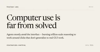 You can't solve computer use by ignoring the interface