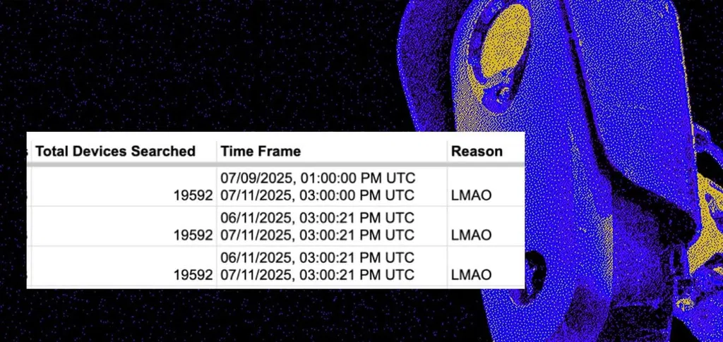 Cops Search Thousands of Flock Cameras for Reasons of ‘LMAO,’ ‘IDK,’ ‘Hehe,’ and ‘asdfg’