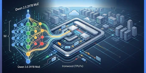 Systems Engineering Playbook: Optimizing Qwen 3.5-397B MoE on Ironwood (TPU7x)