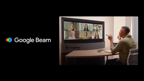 A new experiment brings better group meetings to Google Beam