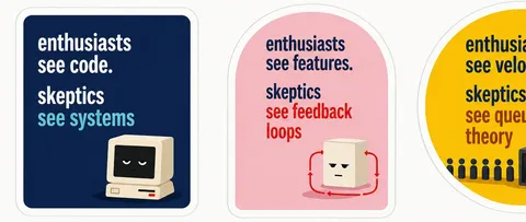 AI enthusiasts racing against time; AI skeptics are racing against entropy