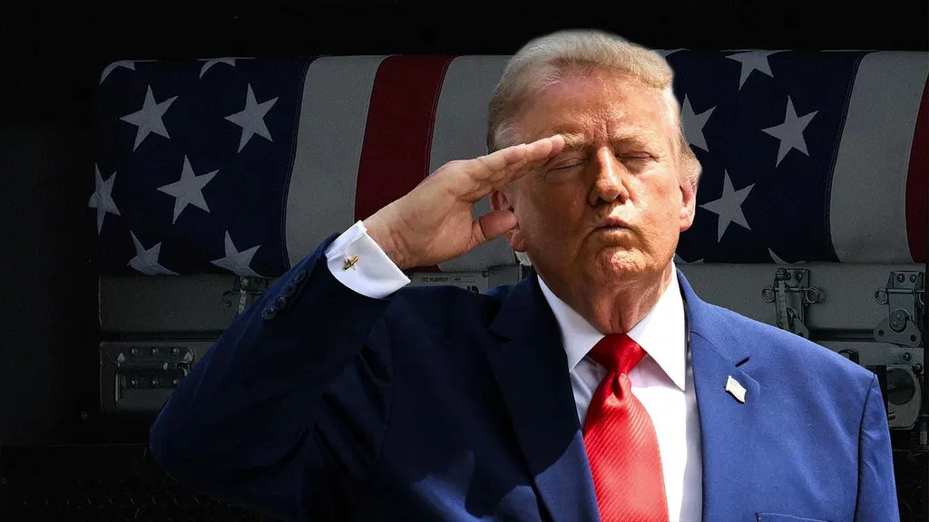 Trump Tries to Erase The Casualties of His War