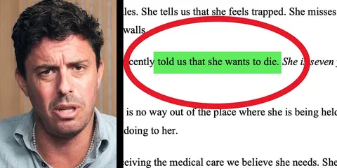 A 7-Year-Old Trapped in Hell Is Begging Senator Katie Britt for Help