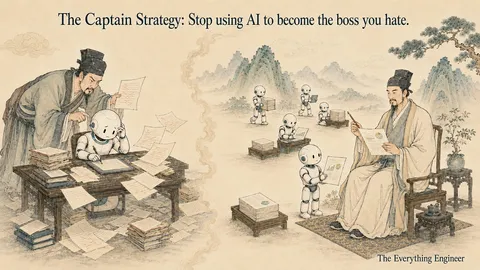 The Captain Strategy: Stop using AI to become the boss you hate