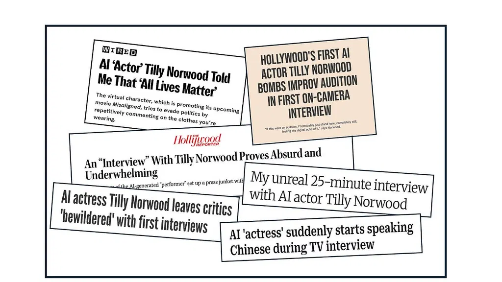 AI-Generated Movie Star Has a Total Meltdown on TV