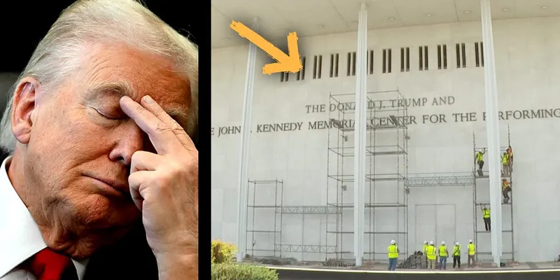 BREAKING: Workers To Remove Trump’s Name from Kennedy Center
