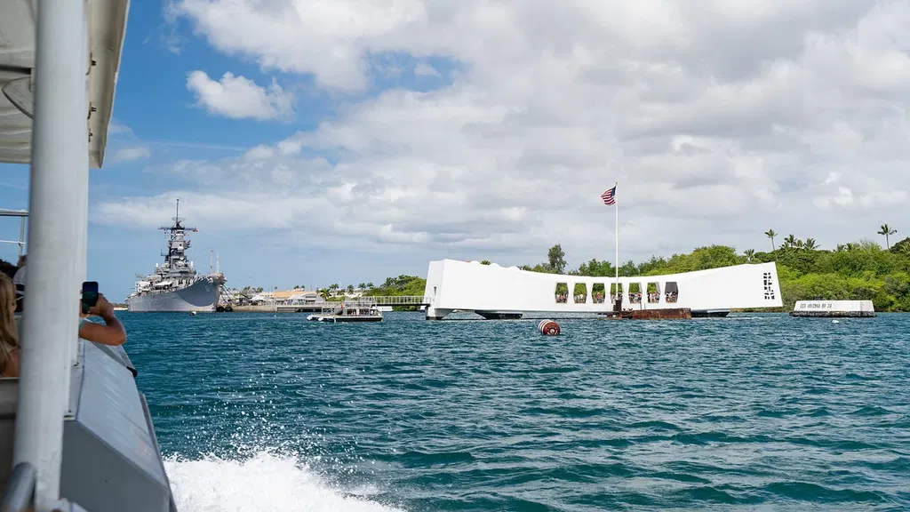 Respect at USS Arizona