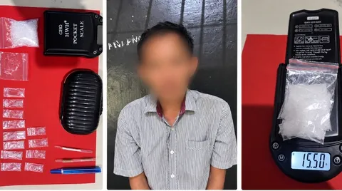 Digerebek Tengah Malam, Pengedar Sabu di OKU Selatan Tak Berkutik, 14 Paket Disita