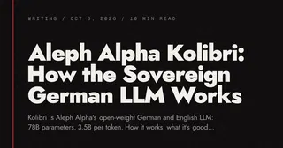 Show HN: Germany's new sovereign AI model Kolibri
