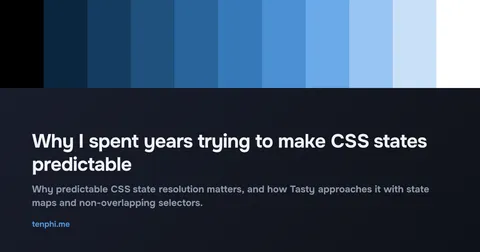 Why I spent years trying to make CSS states predictable