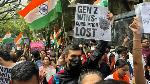 Sea of youth at Mumbai’s Shivaji Park to celebrate Dharmendra Pradhan’s resignation