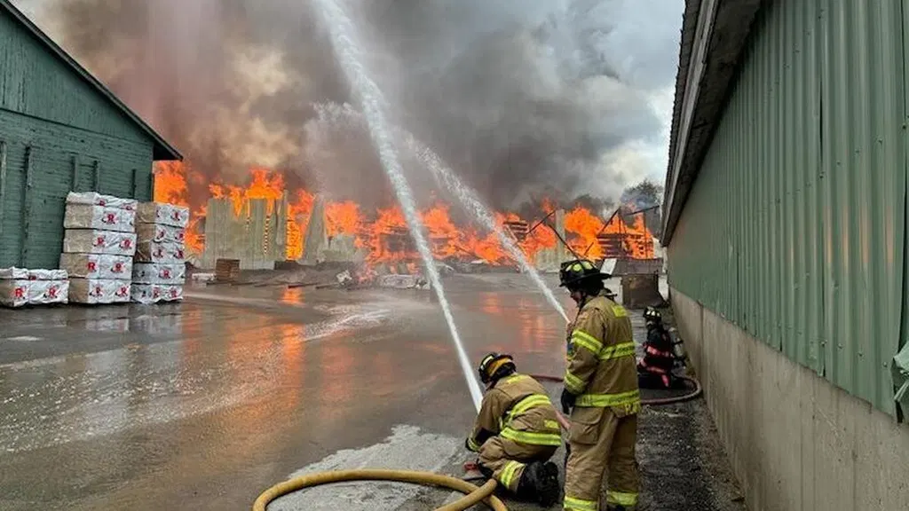 Firefighter killed; 11 injured in Maine lumber mill explosion, fire