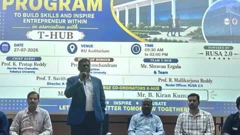 Kakatiya University to set up second incubation centre under CSR initiative: VC Pratap Reddy