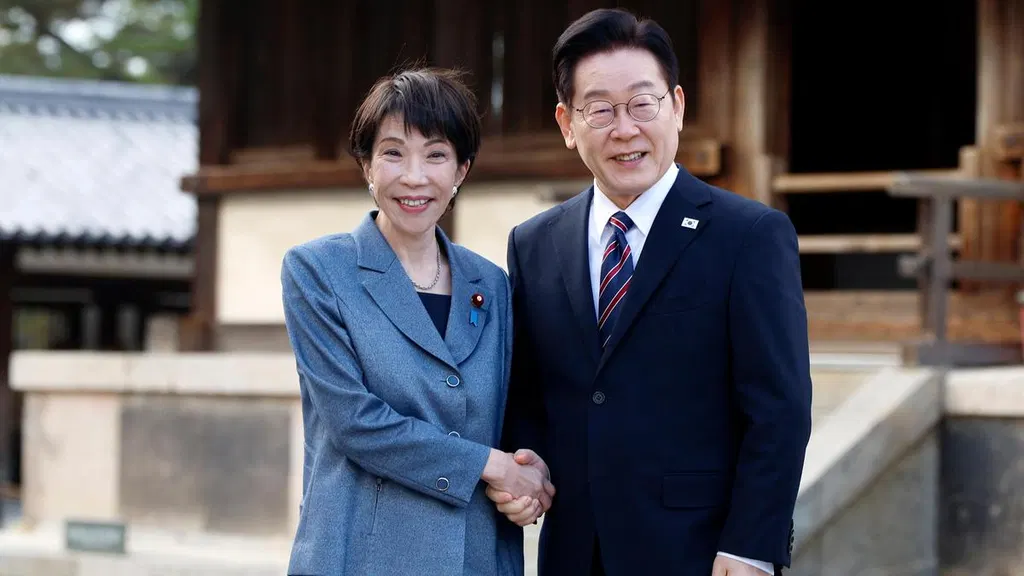 Japanese PM visits South Korea for second phase of ‘hometown summits’ with President Lee