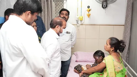 Minister visits six-year-old girl undergoing cancer treatment in Hyderabad
